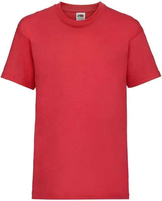 Immagine prodotto di Fruit of the Loom - Maglietta "Valueweight" per bambini RW9311 (92) (Rot)