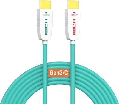Zdjęcie produktu dla Kabel światłowodowy RUIPRO SNUKAOC21V101A, optyczny HDMI 2.1 48Gbps, 15 m