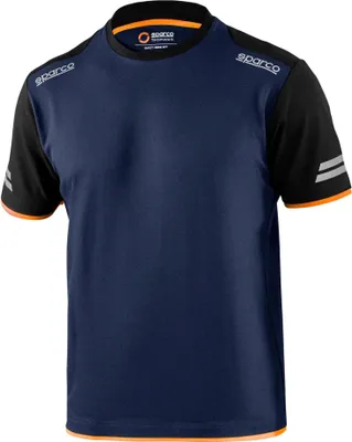 Produktbild von Sparco 02416BMAF3 Technisches T-Shirt Tucson Blau/Orange S