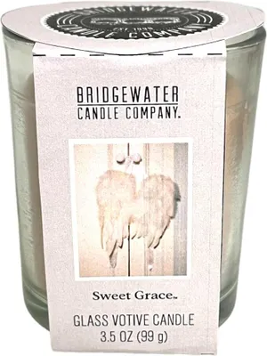 Imagen del producto de Vela votiva aromática "Sweet Grace" en frasco de vidrio