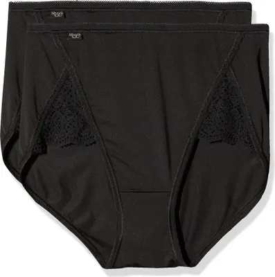 Produktbild von Triumph Sloggi Damen Taillenslip (2er Pack) uni 2430-01-00104