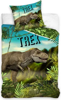 Obrázok produktu pre DREAMEE Bettbezug - T-Rex - 140 x 200 cm