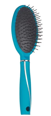 Produktbild von HAARBÜRSTE 25cm Massagebürste Noppenbürste Haarbürsten Entwirrbürste Bürste Kamm (Türkis-92)