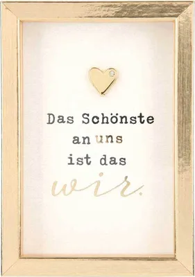 Produktbild von Depesche Komplimente im Bilderrahmen, klein : Das Schönste an uns ist das wir. Komplimente im Bilderrahmen, klein: Das Schönste an uns ist das wir.