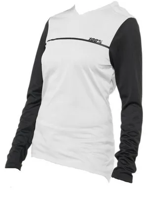 Produktbild von 100% SPEEDLAB Langarm Fahrradtrikot für den Sommer - RIDECAMP W - Grau/Schwarz XL