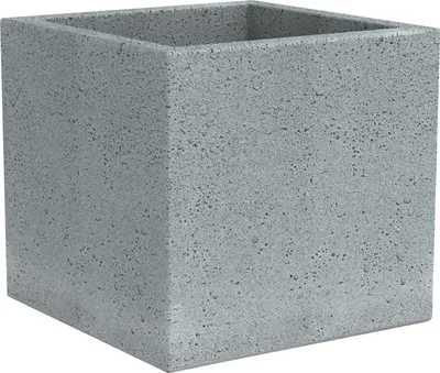 Produktbild von Scheurich 240/30 Pflanzgefäß C-Cube Stony Grey - 28,5 cm x 28,5 cm x 27 cm; 55822