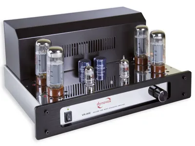 Produktbild von Dynavox Röhren-Mono-Vollverstärker VR-80E, chrom
