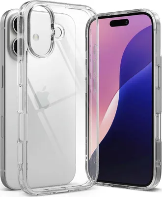 Produktbild von Ringke Fusion Hülle für iPhone 16, transparent