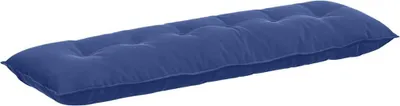 Immagine prodotto di Cuscino per la schiena, colore blu polizia, 160 x 50 cm, tessuto corda