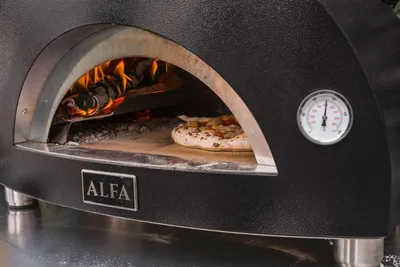 Zdjęcie produktu dla Alfa Forni Moderno 1 Pizza Holz Schiefer Grau