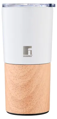 Reisebecher aus Edelstahl, 500 ml, auslaufsicher, hygienisch