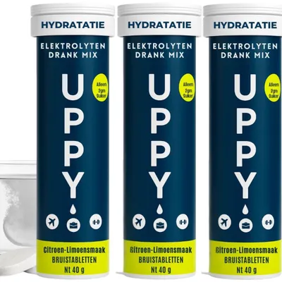 Produktbild von Brausetabletten zur Hydratation mit Elektrolyten