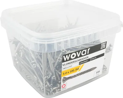 Produktbild von Vorteilseimer Terrassenschrauben Edelstahl 410 5,0 x 100 mm Torx 25 Teilgewinde - 350 Stück