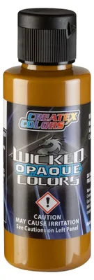 Produktbild von Wicked W091 - Opaque Yellow Oxide 60ml - Airbrush Farbe - CREATEX 116091