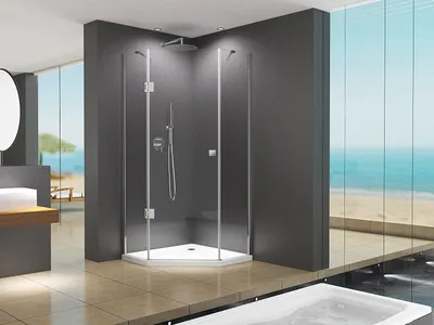 Immagine prodotto di Glaswerk Westfalen - Molly BoxDoccia Pentagonale 100x100x195 cm