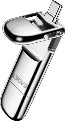 Produktbild von (EAGET) SU10 512 GB USB 3.0 Typ-C Dual-Interface-Solid-State-Verschlüsselung U-Disk, One-Key-Backup, Lesegeschwindigkeit bis zu 530 MB/s mobile Solid-State-Festplatte