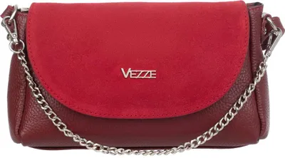 Produktbild von Vezze Carino - Rote Lederhandtasche für Damen