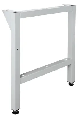 Produktbild von Werkbankfuß, Höhe 800 mm, RAL 7035