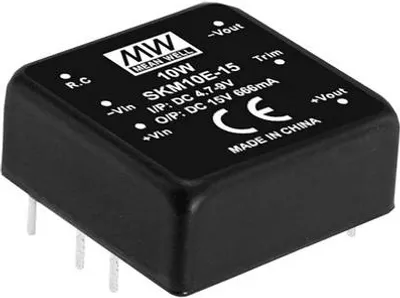 Productafbeelding van MEAN WELL SKM10B-15: Netvoeding en spanningsomvormer (SKM10B-15)