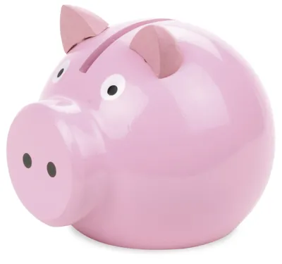 Produktbild von Vilac Sparschwein Holzspielzeug rosa - Geschenk für Kinder sparen