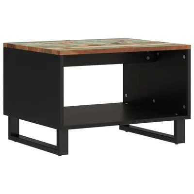 Image de Table basse 60x50x40 cm bois de récupération massif