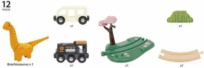 Obrázok produktu pre Trénujte so súpravou Brio Dinosaur circle set