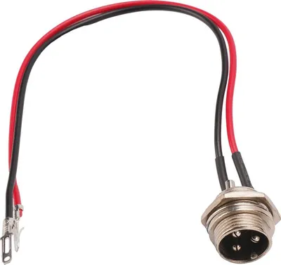 Produktbild von Ladegerät Anschluss Kupplung 12mm 3 polig mit Gewinde