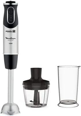 Produktbild von Moulinex DD6578, Pürierstab, 0,8 l, Pulsfunktion, 1000 W, Edelstahl, Schwarz