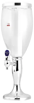 Immagine prodotto di Distributore di birra a colonna da 1,5 litri con illuminazione a LED e raffreddamento a ghiaccio