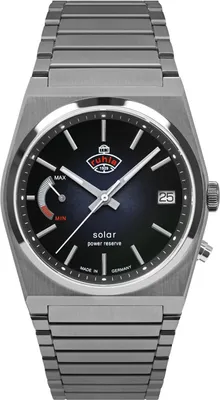 Ruhla 4640M3 Herrenuhr Space Control Solar Dunkelblau 1