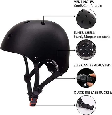 Produktbild von Famanu Fahrradhelm Kinderhelm MTB Scooterhelm - für Jungen und Mädchen