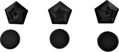 Produktbild von Germot Helmzubehör Schrauben- und Abdecksatz Schild GM 44