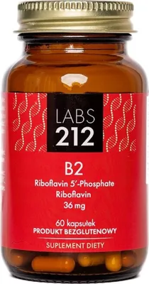 Produktbild von Labs212 Vitamin B2 Riboflavin 5 phosphate 60 Kapseln BI6531