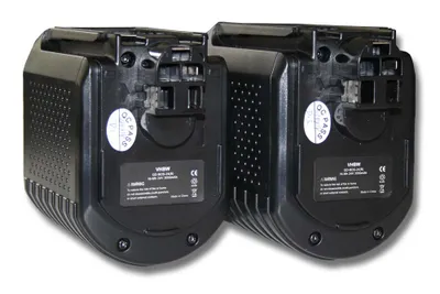Produktbild von vhbw 2x Akku Ersatz für Bosch 2607335083, 2607335097, 2 607 335 082, 1617334082, 2 607 335 097, 2607335082 für Werkzeug (3000 mAh, NiMH, 24 V)