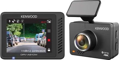 Image de Caméra embarquée de voiture avec écran LCD 2,0", enregistrement haute définition 4K et liaison sans fil
