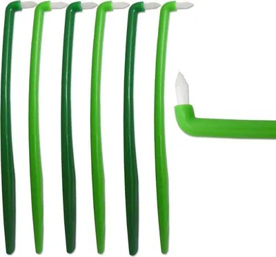 Produktbild von Famanu Interdentale Zahnbürsten für Orthodontie - 6er Set für präzise Reinigung