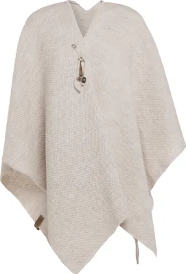 Produktbild von Knit Factory Jazz Poncho Cape - Beige - One Size