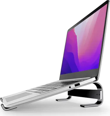 Produktbild von Laptop Stand - Laptop Ständer 10-18' - Laptop Halterung Universal – Schwarz