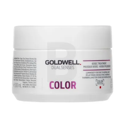 Obrázok produktu pre Goldwell Dualsenses Color 60sec Treatment maska pre farbené vlasy 200 ml
