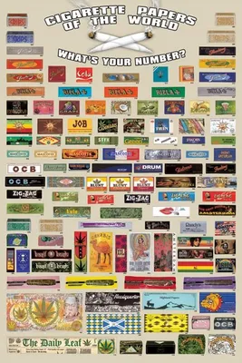 Productafbeelding van SIGARETPAPIER - Collectie - 61x91 cm - Poster