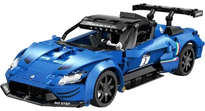 Produktbild von Cada Maserati Gt2 1:14 Bausatz 549 Stücke Blau Kinder Blau One Size