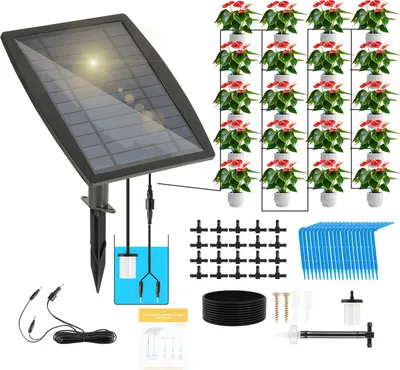 Zdjęcie produktu dla System nawadniania Aopunly Solar – automatyczne nawadnianie roślin