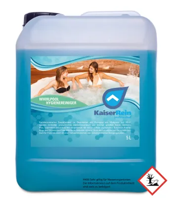 Produktbild von KaiserRein 5 L Whirlpool Desinfektionsmittel für die zuverlässige Wasserpflege I Whirlpool Reiniger Desinfektion I Whirlpoolreiniger, Poolreiniger