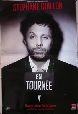 Productafbeelding van Stephane GUILLON - Op tournee - Affiche / Poster - 80x120 cm