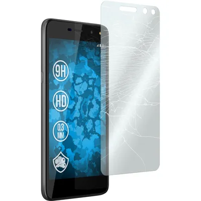 Produktbild von 3er-Pack PhoneNatic Glas-Folie klar  kompatibel mit Huawei Y5 2017 - Panzerglas für Y5 2017