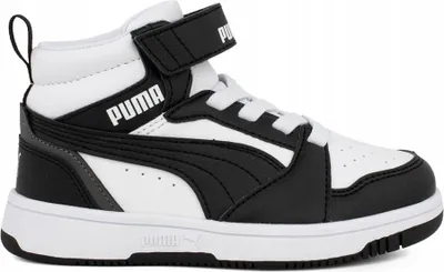 Immagine prodotto di PUMA REBOUND MID alte scarpe da bambino 393832-01 32,5 bianco r.