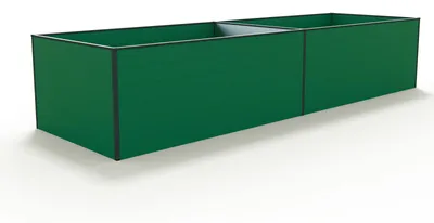 Zdjęcie produktu dla 119 x 387 x 77 cm Grzadka podwyzszona, zielony
