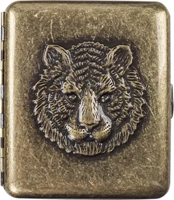 Image de INF Étui à Cigarettes Bronze Antique Relief - 20 Régulières ou 22 Slim