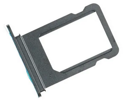 Produktbild von iPhone XS Sim Karten Halter Tray Fach, Schwarz