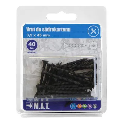 Produktbild von trockenbauschraube 3,5x45mm fein z.,f. (40St.)